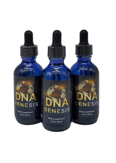 Three Bottles of DNA GENESIS